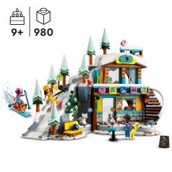LEGO 41756 Friends Vakantie skipiste en café Winter Speelgoed