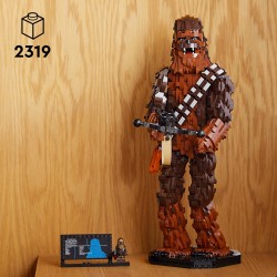 LEGO 75371 Star Wars Chewbacca Maqueta para Adultos de Wookiee y Minifigura