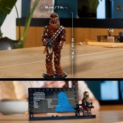 LEGO 75371 Star Wars Chewbacca Maqueta para Adultos de Wookiee y Minifigura