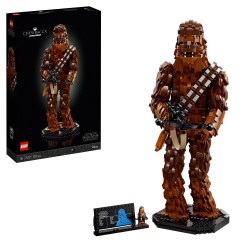 LEGO 75371 Star Wars Chewbacca Maqueta para Adultos de Wookiee y Minifigura