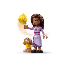 LEGO 43223 Disney Wish Asha en la Ciudad de las Rosas y Figura de Estrella