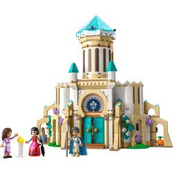 LEGO 43224 Disney Wish Castillo del Rey Magnífico y Mini Muñeca de Asha