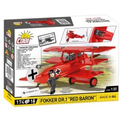 COBI - 2986 Fokker Dr.1 Red Baron
