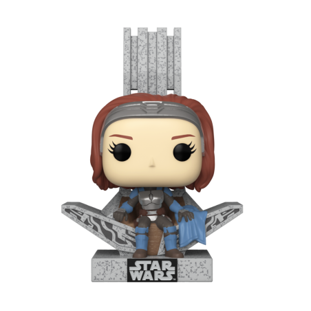 POP Deluxe: Star Wars The Mandalorian - Bo-Katan w/Throne