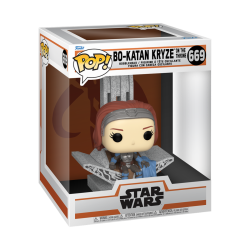 POP Deluxe: Star Wars The Mandalorian - Bo-Katan w/Throne