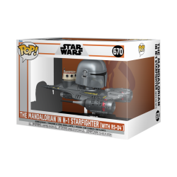 POP Ride Super Deluxe: Star Wars  The Mandalorian & N-1 Starfighter