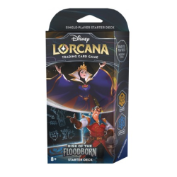 RAVENSBURGER TCG - LORCANA - STARTER DECK: THE QUEEN E GASTON - AMBER/SAPPHIRE - ENG