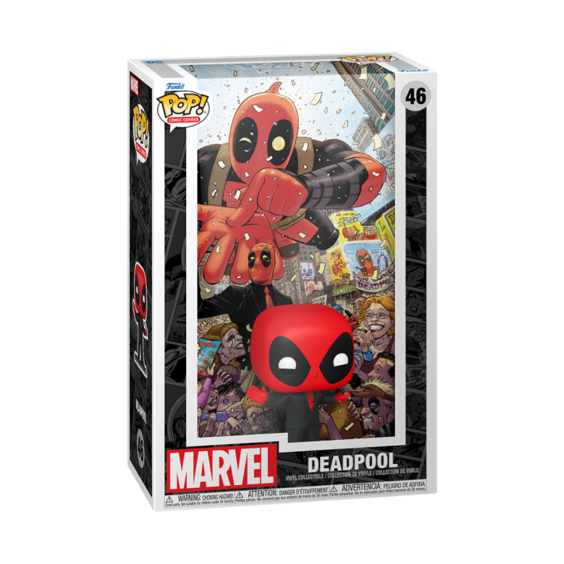 POP Comic Cover: Marvel- Deadpool (2025) 1 Deadpool in Black Suit