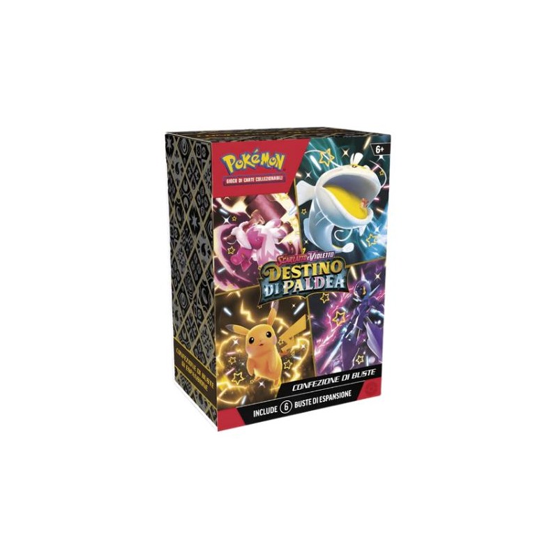 Pokemon - Scarlatto E Violetto - Destino Di Paldea - Bundle 6 Bustine