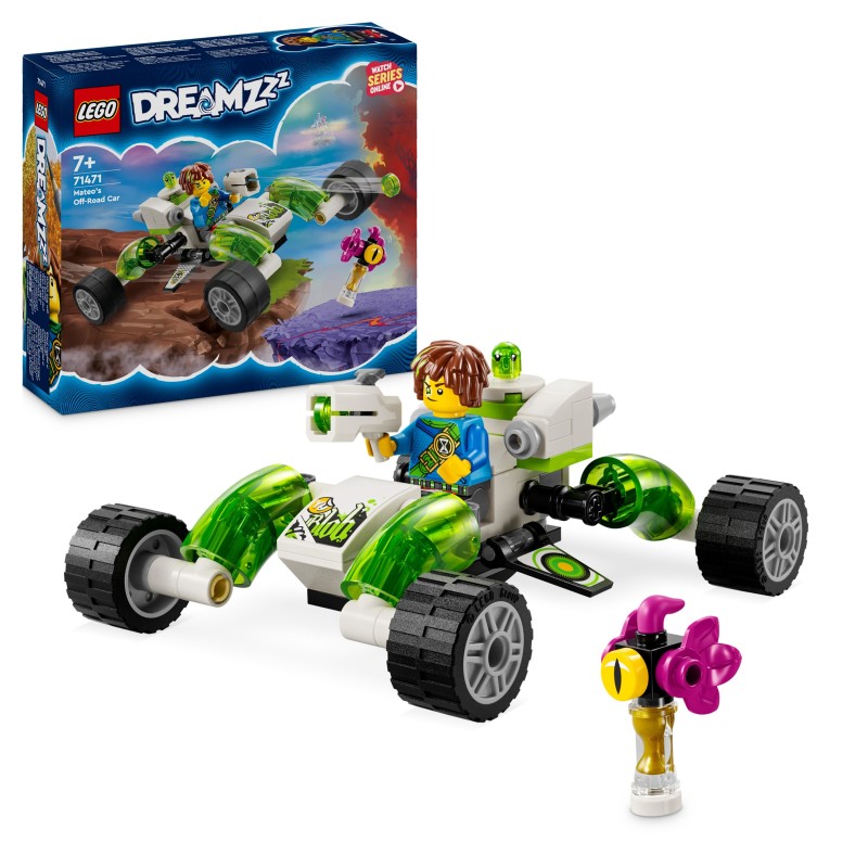 LEGO 71471 DREAMZzz Mateo's terreinwagen Actie Speelgoed