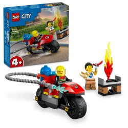 LEGO City Fire Rescue Motorcycle Vehicle Toy 60410
