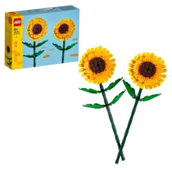 LEGO 40524 Creator Girasoles, Flores Artificiales, Decoración del Hogar