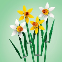 LEGO 40747 Creator Narcisos Flores Artificiales como Decoración del Hogar