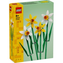 LEGO 40747 Creator Narcisos Flores Artificiales como Decoración del Hogar