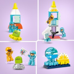 LEGO 10422 DUPLO L'Aventure en Navette Spatiale 3-en-1