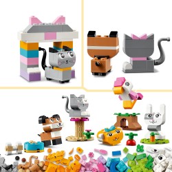 LEGO 11034 Classic Mascotas Creativas, Perro, Gato, Hamster de Juguete