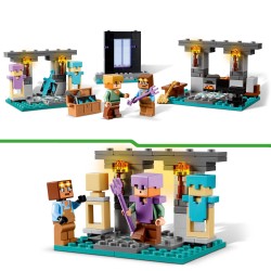 LEGO 21252 Minecraft De wapensmederij Actie Speelgoed