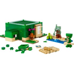 LEGO Minecraft The Turtle Beach House Toy Set 21254