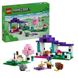 LEGO 21253 Minecraft El Santuario de Animales, Minifiguras de Personaje Efe