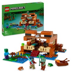 LEGO Minecraft The Frog House Toy with Animals 21256