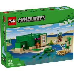 LEGO 21254 Minecraft Het schildpadstrandhuis Model