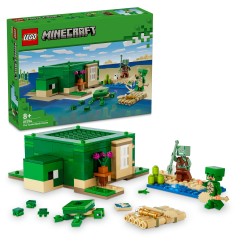 LEGO Minecraft The Turtle Beach House Toy Set 21254