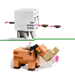 LEGO 21255 Minecraft Hinderlaag bij het Nether-portaal Actie Speelgoed