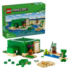 LEGO 21254 Minecraft Het schildpadstrandhuis Model