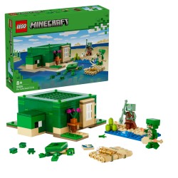 LEGO Minecraft The Turtle Beach House Toy Set 21254