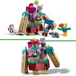 LEGO 21257 Minecraft Legends El Duelo contra el Devorador, Regalo Gamer