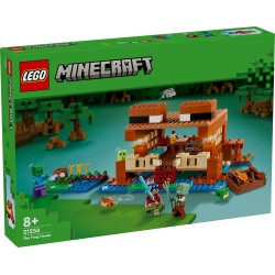 LEGO 21256 Minecraft La Casa-Rana, Figura de Zombie del Videojuego