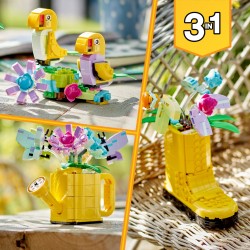 LEGO Creator 3en1 31149 Les Fleurs dans l’Arrosoir