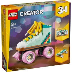 LEGO Creator 3in1 Retro Roller Skate Toy Set 31148