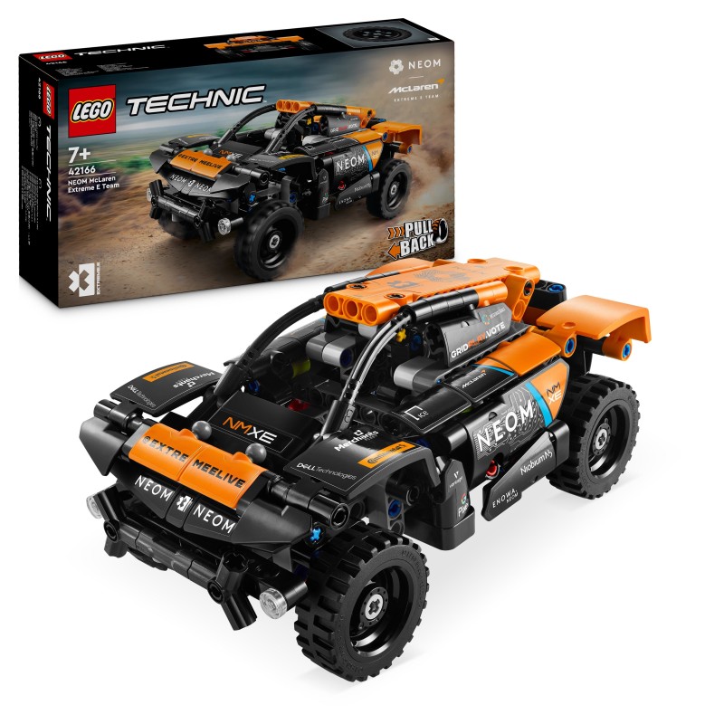 LEGO 42166 Technic NEOM McLaren Extreme E Race Car, Vehículo de Juguete