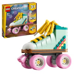 LEGO Creator 3in1 Retro Roller Skate Toy Set 31148