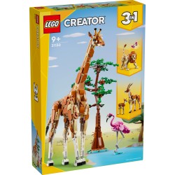 LEGO 31150 Creator 3in1 Safaridieren met Giraffe, Leeuw en Gazelles
