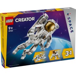 LEGO 31152 Creator 3 en 1 Astronauta Espacial y Nave de Juguete
