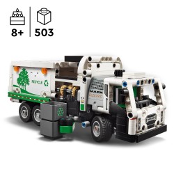 LEGO 42167 Technic Camión de Residuos Mack LR Electric Vehículo de Juguete