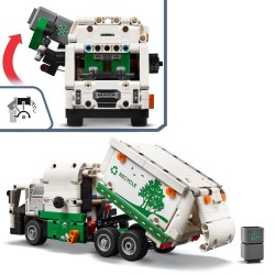 LEGO 42167 Technic Camión de Residuos Mack LR Electric Vehículo de Juguete