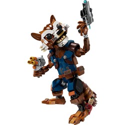 LEGO 76282 Marvel Rocket y Bebé Groot Figuras de Guardianes de la Galaxia