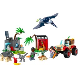 LEGO 76963 Jurassic World Centro de Rescate de Crías de Dinosaurio Juguete