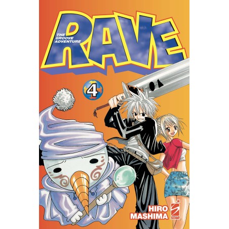 STAR COMICS - RAVE - THE GROOVE ADVENTURE NEW EDITION VOL.4