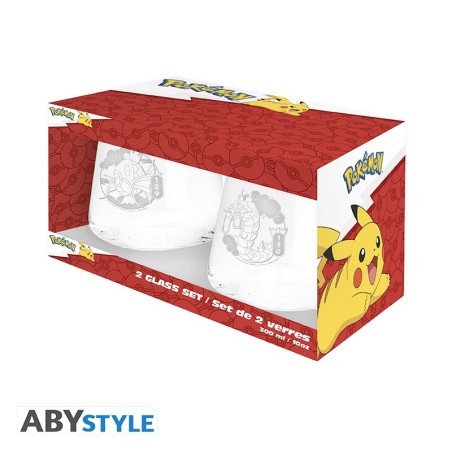 ABYSTYLE - POKEMON - SET DI 2 BICCHIERI - MAGIKARP & GYARADOS