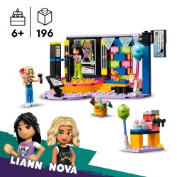 LEGO 42610 Friends Fiesta Musical de Karaoke de Juguete para Cantar