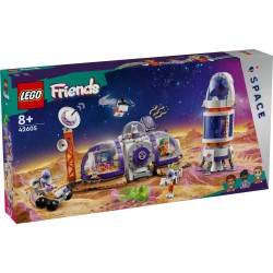 LEGO Friends 42605 La Station Spatiale Martienne et la Fusée