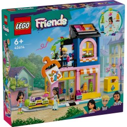 LEGO 42614 Friends Tienda de Moda Retro de Juguete con Accesorios