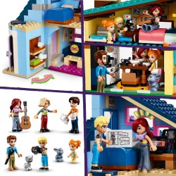 LEGO Friends 42620 Les Maisons Familiales d’Olly et de Paisley