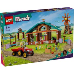 LEGO 42617 Friends Albergue de Animales de Granja de Juguete y Personajes