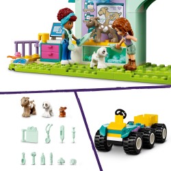 LEGO 42632 Friends Clínica Veterinaria de Animales de Granja de Juguete