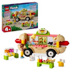LEGO 42633 Friends Camión de Perritos Calientes Cocina y Comida de Juguete